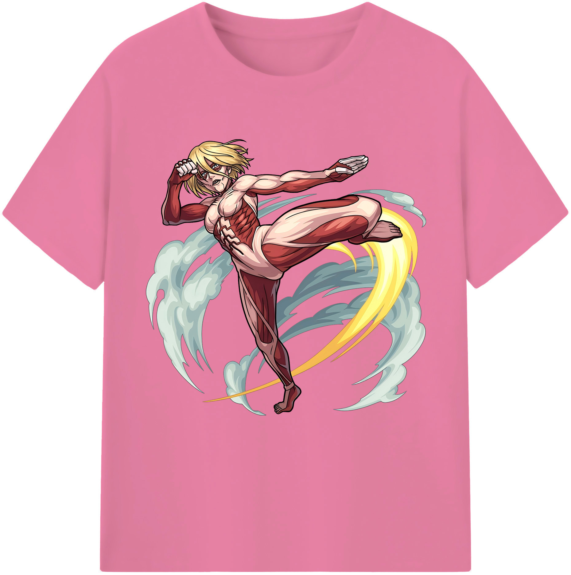 （画像用） 進撃の巨人 Attack on Titan 綿100％半袖Tシャツ（フロントプリント）